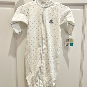 NWT Magnolia Baby convertible gown, small